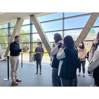 台中長億高中來校參訪